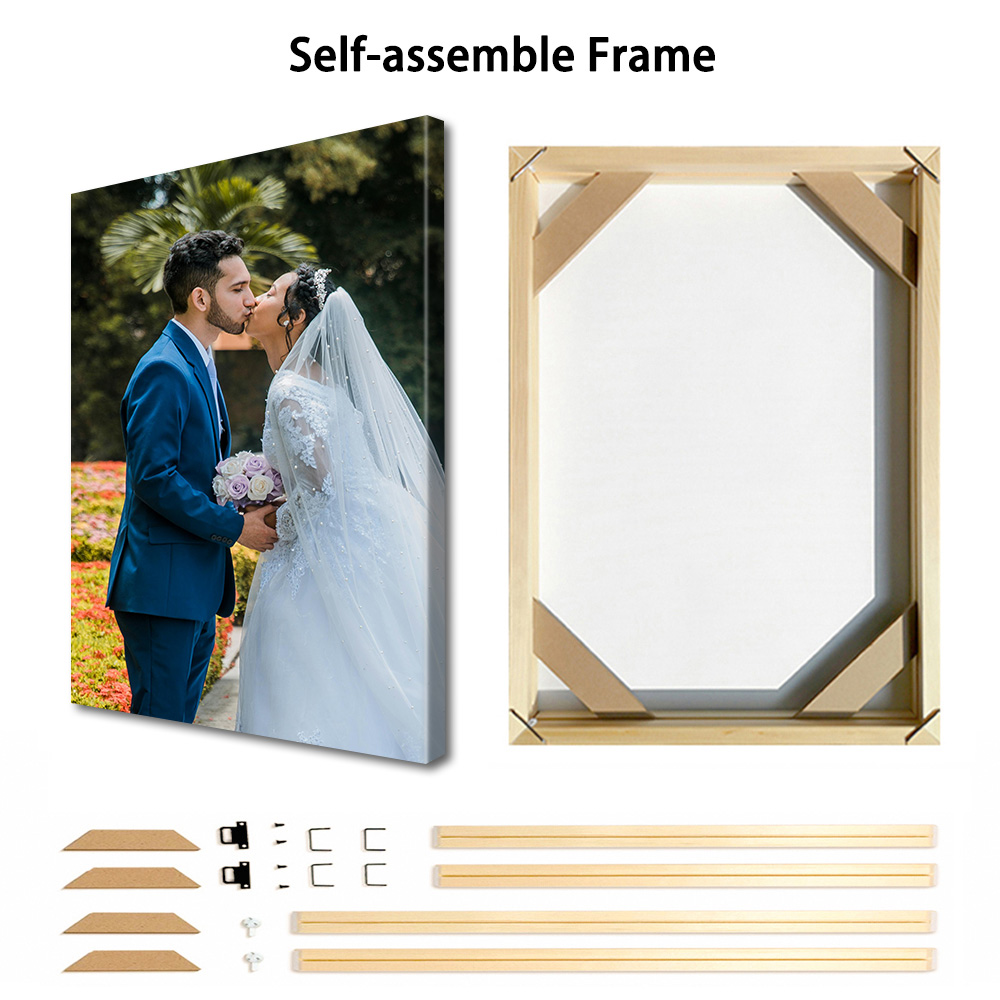 1 Stück personalisierte Fotos  – Engraved Wood Frame Bewertung und Preis