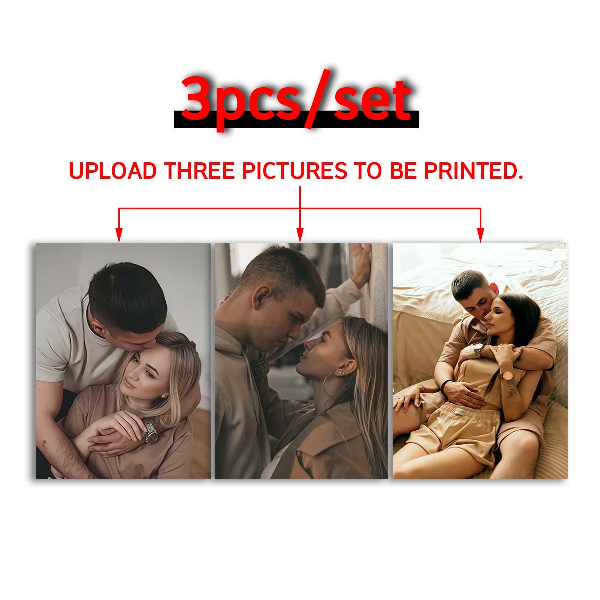 Triptychon - 2D-Foto-Holzrahme – Engraved Wood Frame Bewertung und Preis